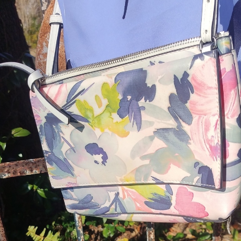 Cute Floral Print Shoulder Bag, Summer